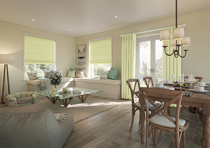 Ascot, Tusk - Motorised Roman Blind - Image 6